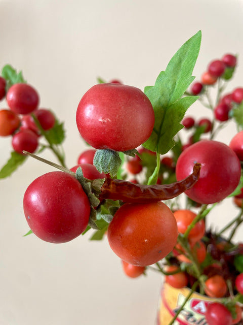 Tomate avec poivre