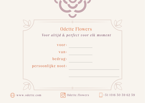 Odette's Giftcard - 100 euro